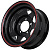 Grizzly XQR00401 7x15 5*139,7 Et:-20 Dia:108,6 Shinning Black With 2 Red Line